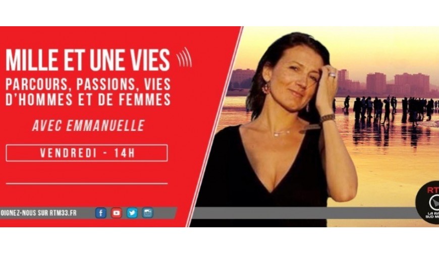 Olivier interviewed by Emmanuelle in "A thousand and one lives" radio show